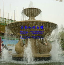 黃銹石、黃金麻與大理石景觀噴泉的藝術(shù)與價值