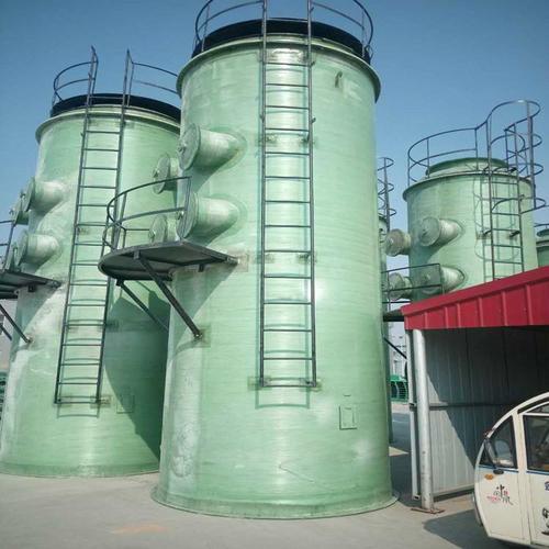  建材 玻璃鋼制品 玻璃鋼化工儲罐 玻璃鋼防腐凈化塔-噴淋酸霧