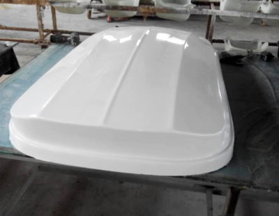 汽車車頂行李箱玻璃鋼外殼制作過程